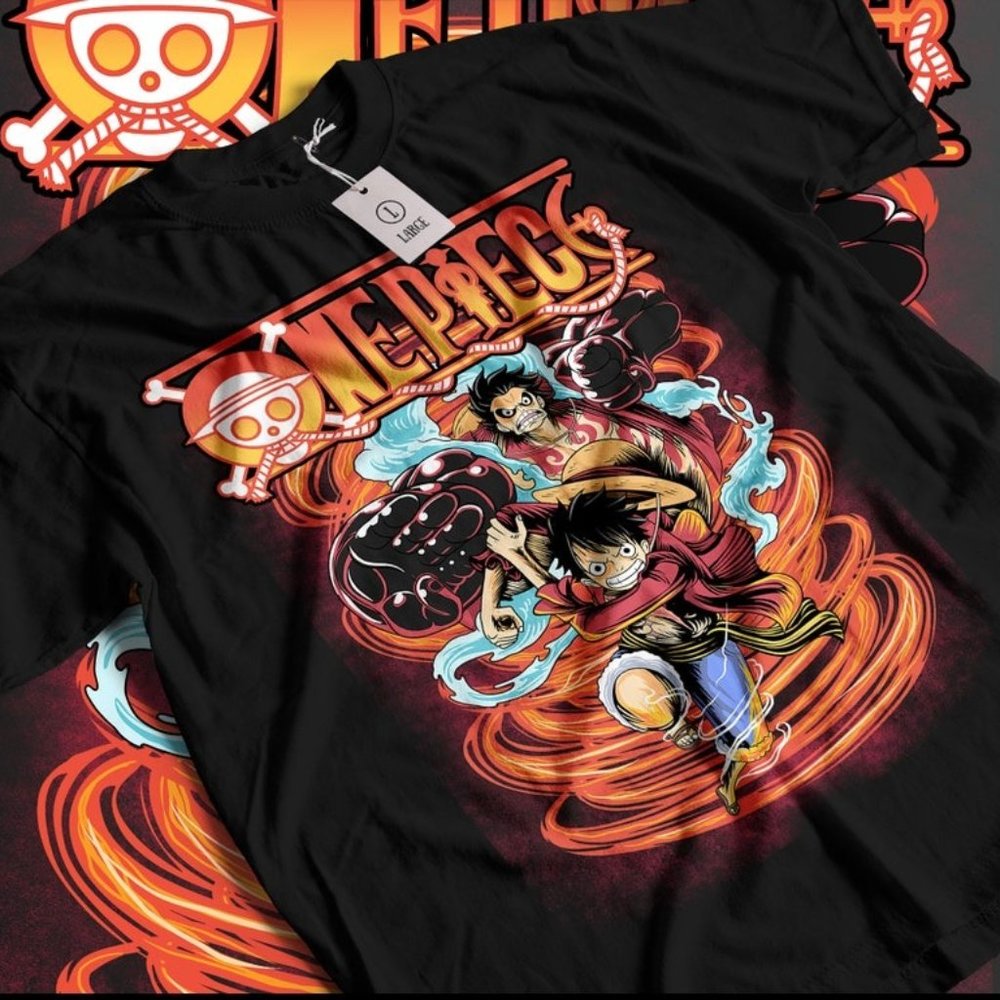 Anime Design for DTF, DTG, Sublimation & Screen Printing T-shirts